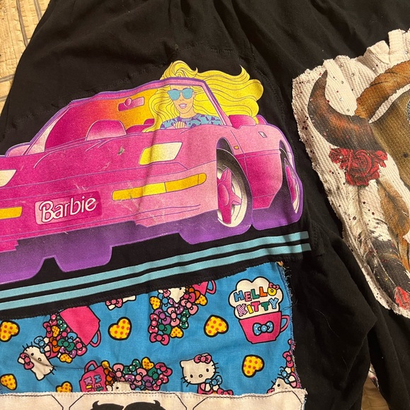 Custom made patchwork shirts sz medium - Picture 5 of 8